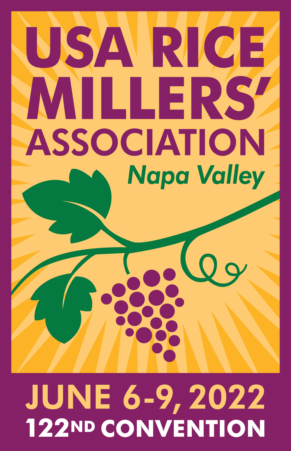 RMA Convention June 6-9, 2022 in Napa Valley