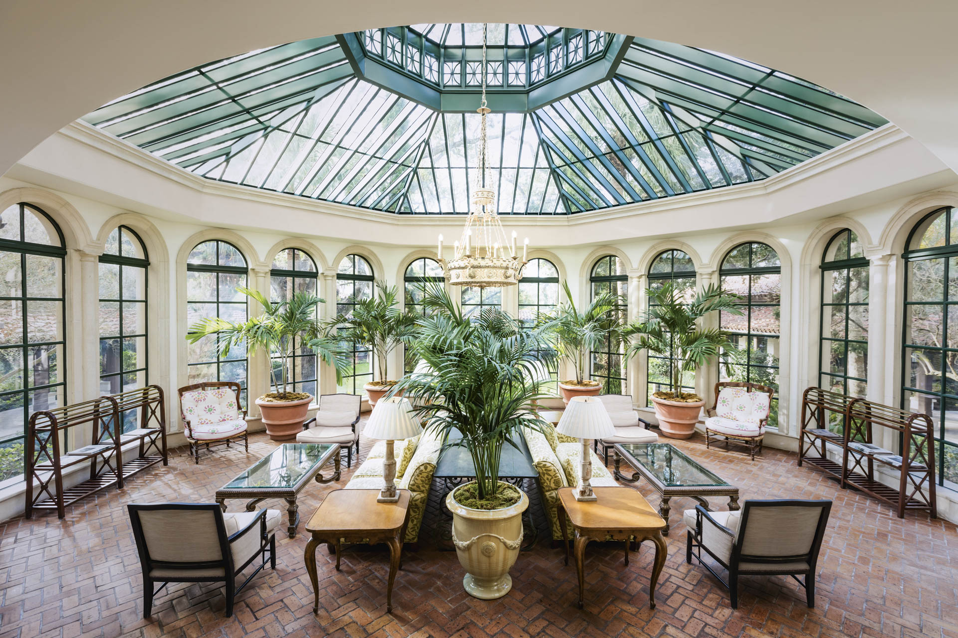 Landscape view of a golf course