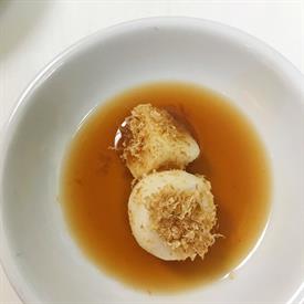 Koji Cured Scallops Koji Cured Scallops.