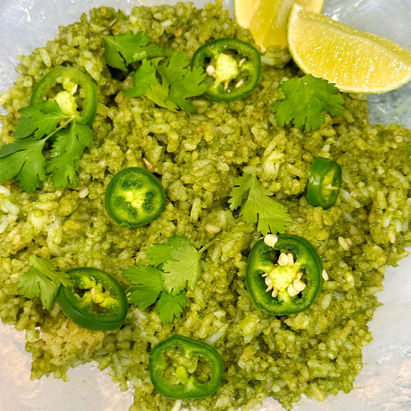Green Herbed Rice