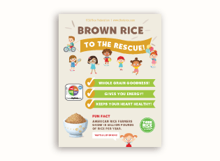 Thumbnail image of Brown Rice to the Rescue poster