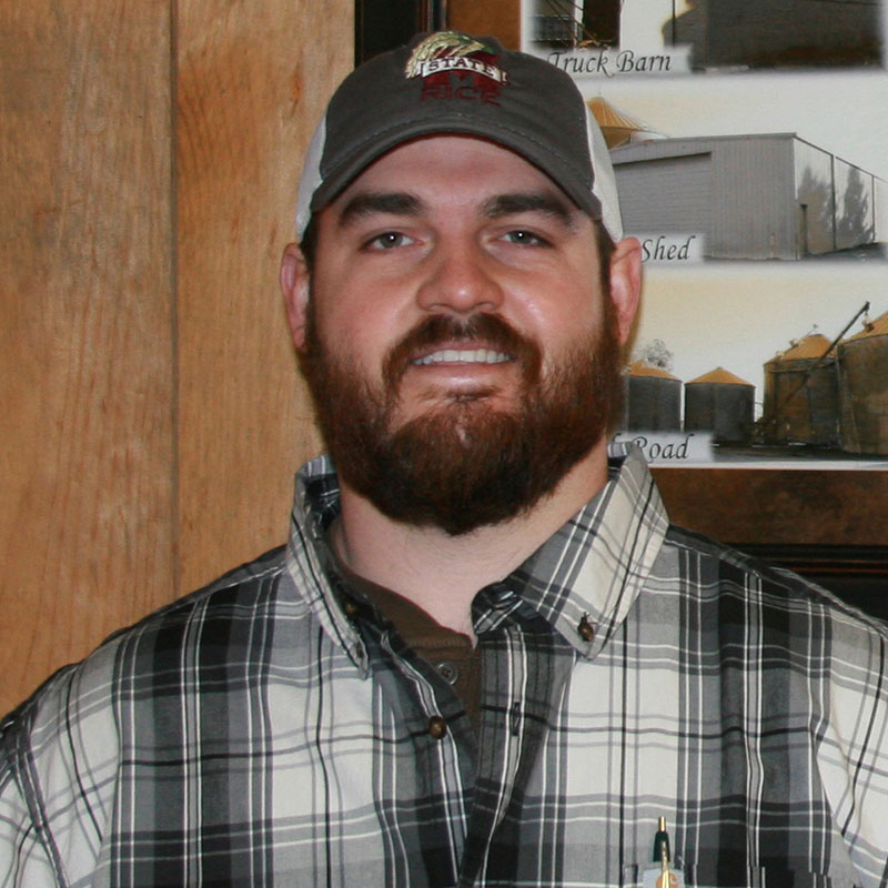 Headshot of rice farmer Austin Davis