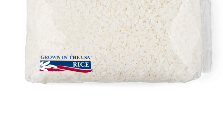 "Grown in the USA" label on bag of rice | ThinkRice