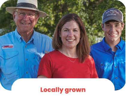 Locally grown