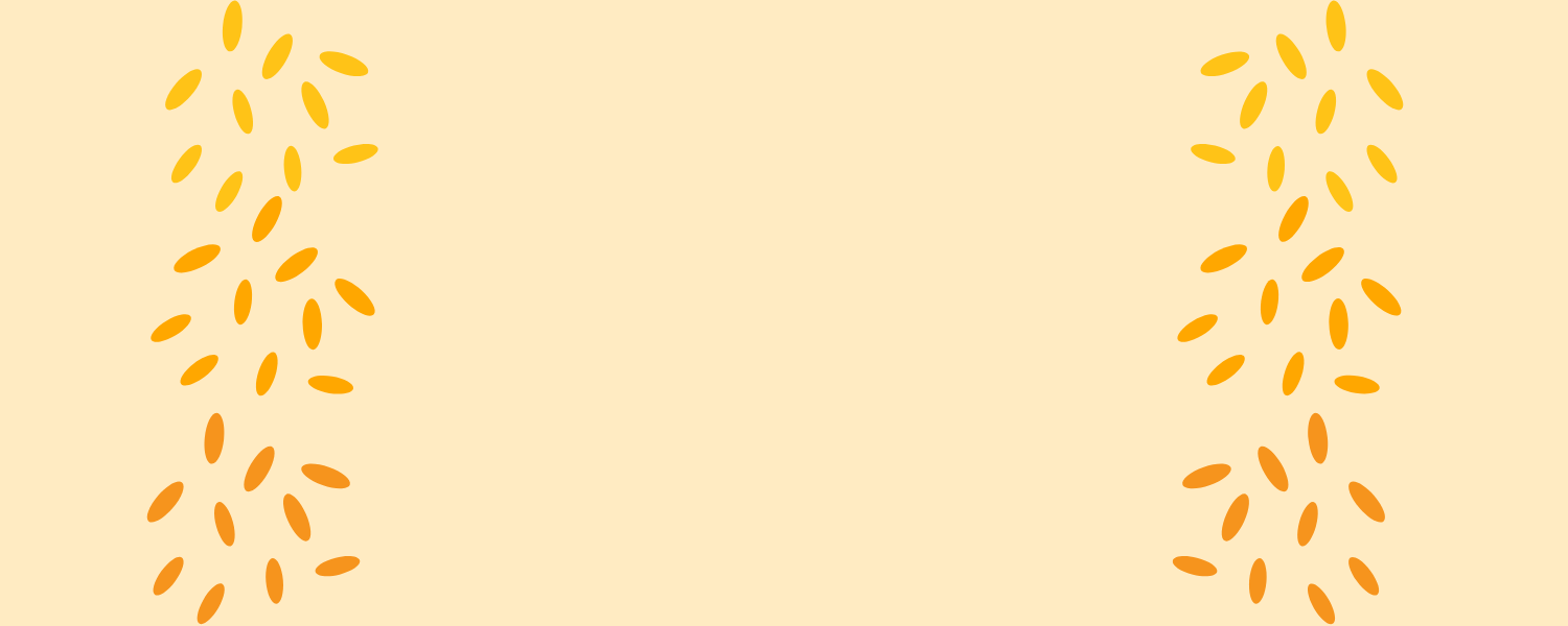 Rice & Shine Background Rice grains graphic