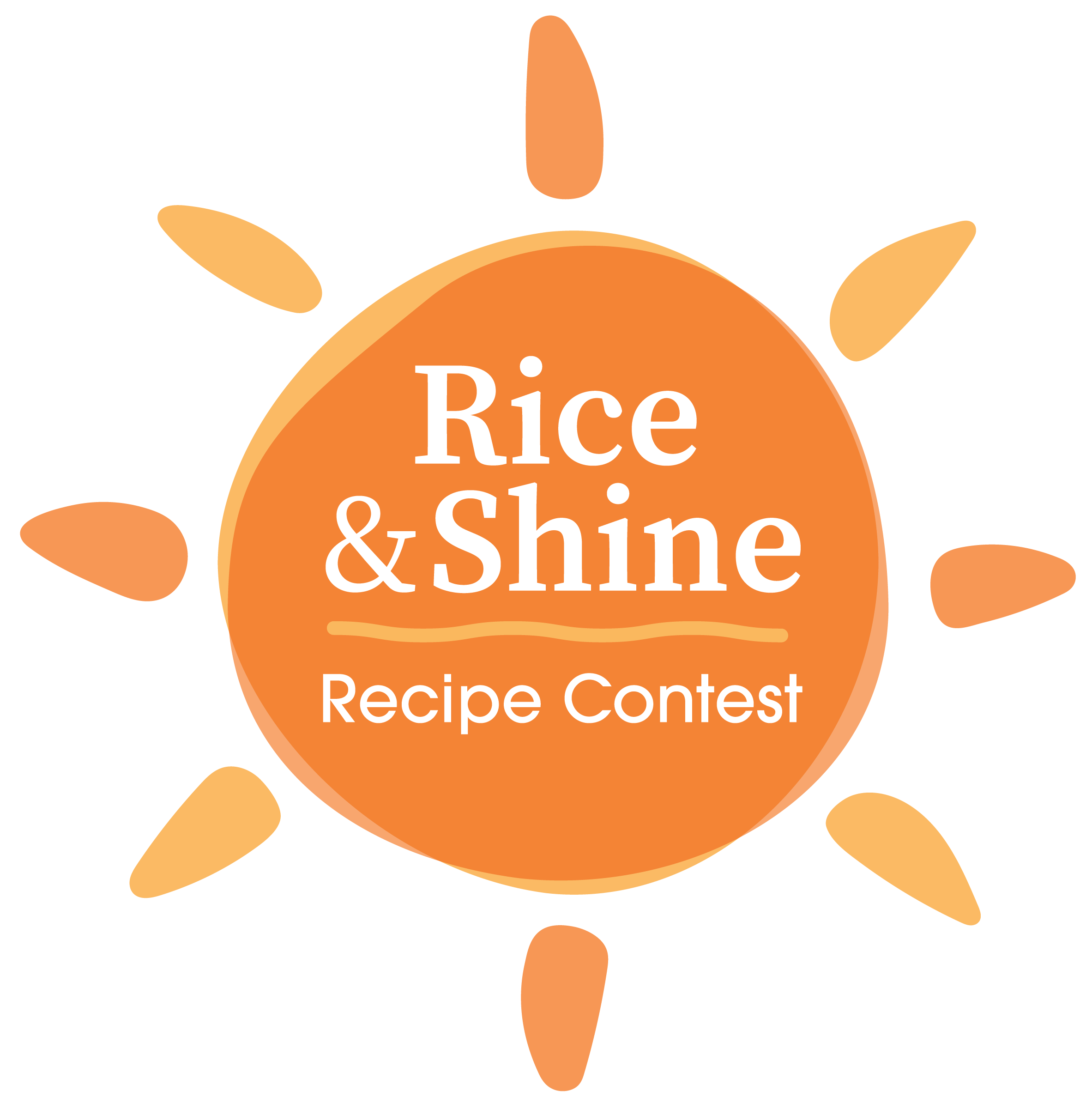Rice & Shine Recipe Contest Sun Rice and Shine Recipe Contest with sun background