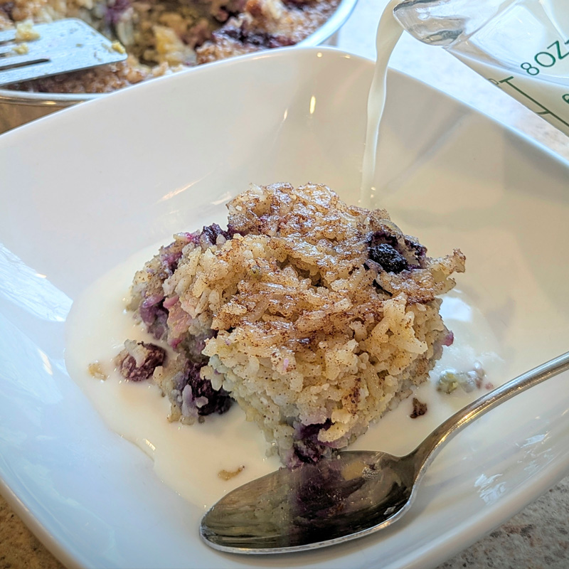 Breakfast Baked Rice Breakfast Baked Rice