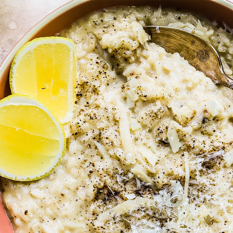 Cacio E Pepe Risotto