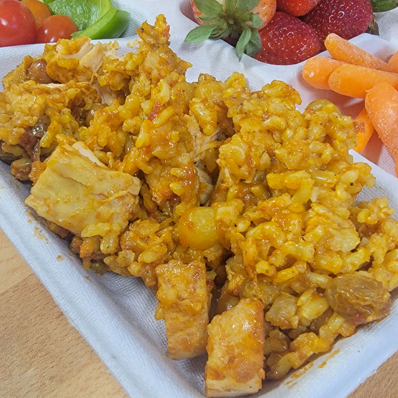 East Indian Spiced Chicken & Rice East Indian Spiced Chicken & Rice
