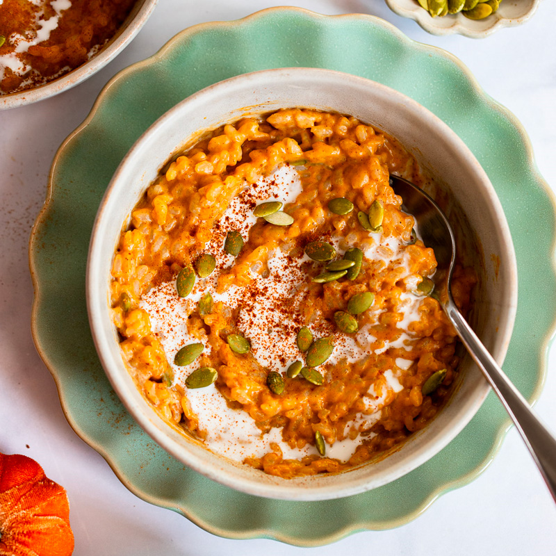 Pumpkin Spice Rice Pudding Pumpkin Spice Rice Pudding - Resized
