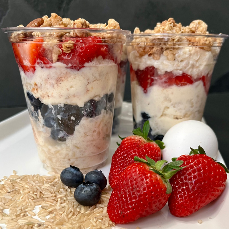 Rice Pudding Parfait Rice Pudding Parfait