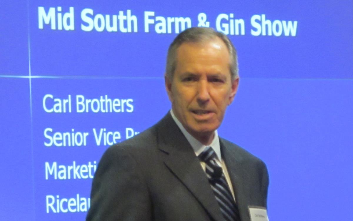 Carl Brothers speaking at 2011 Gin Show