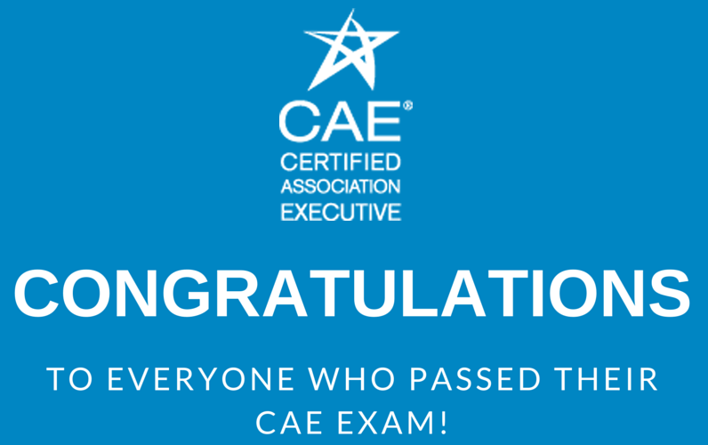 Congrats for Passing CAE Exam