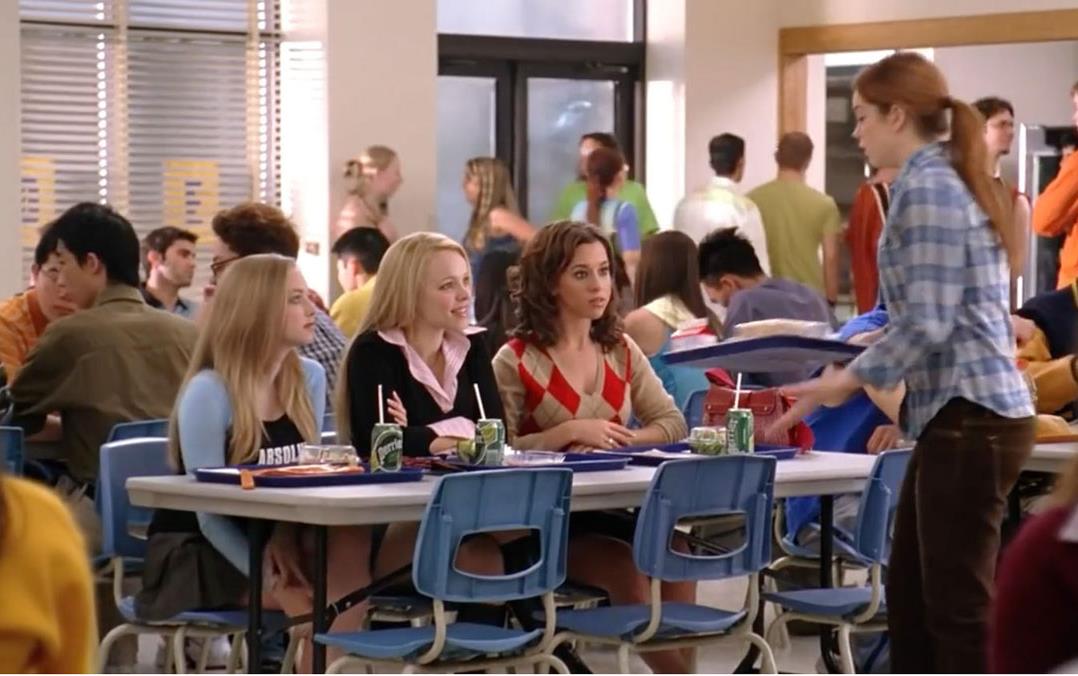 Mean-Girls-High-School-Cafeteria scene