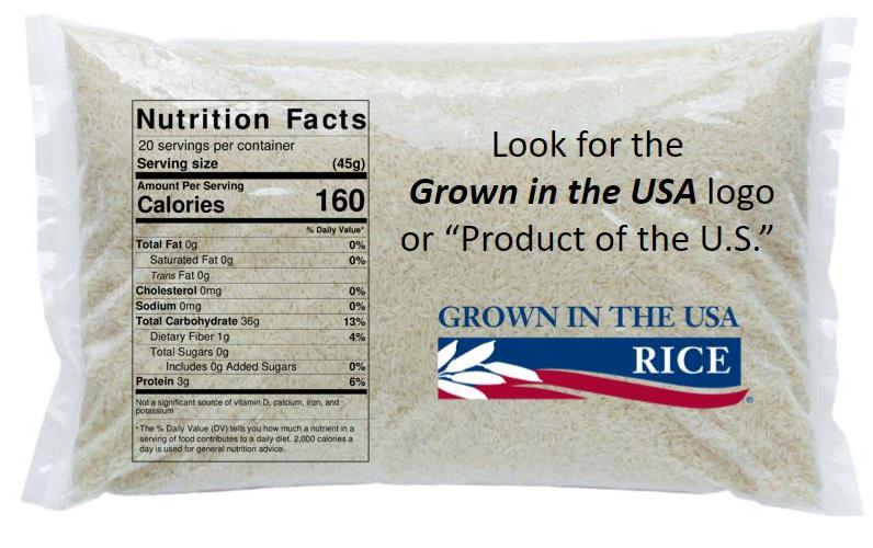Rice Bag with GITUSA Label
