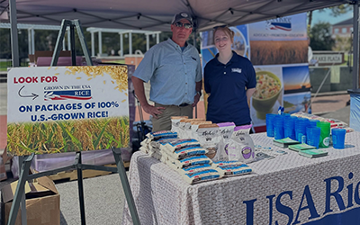 USA Rice Staff at Ragin