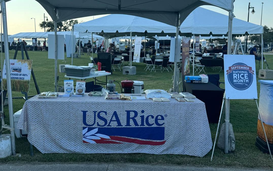 2024-LA-Food-&-Wine-Festival-USAR-Booth, one tent among many