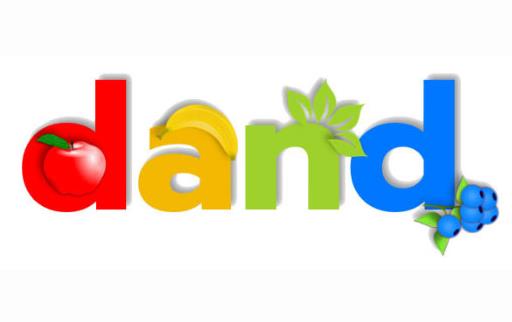 Colorful DE Nutrition & Dietetics logo