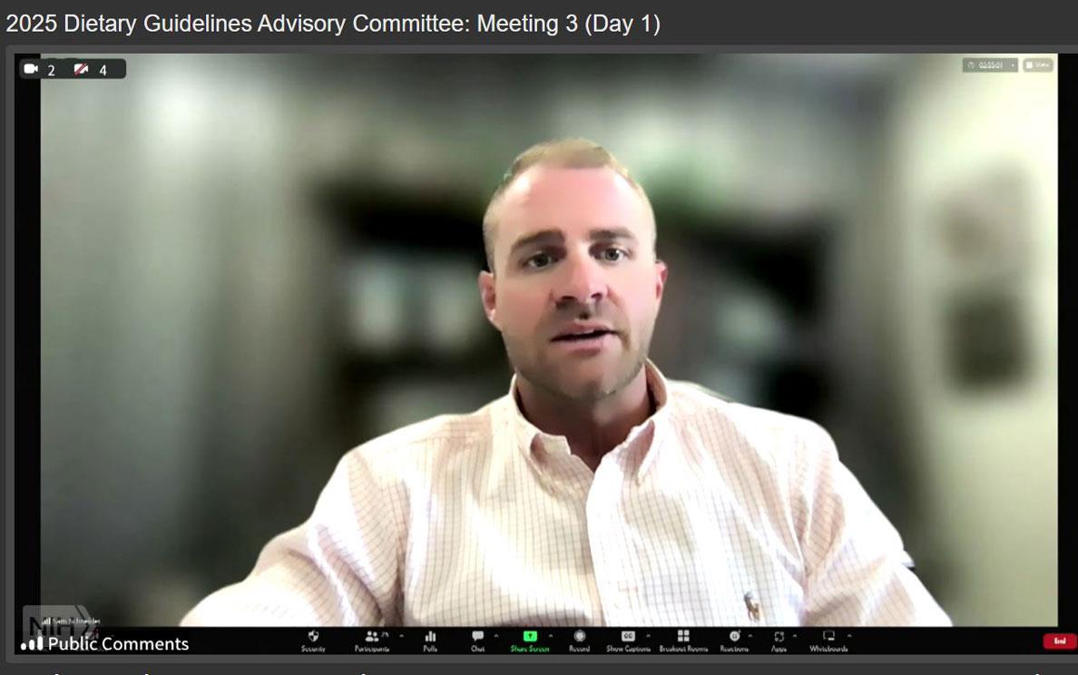 Inland Cape Rice CEO Sam-Schneider gives DGA testimony via Zoom
