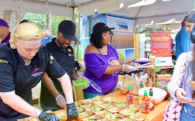 DP.w-USAR Booth at LSU Food Festival-251126
