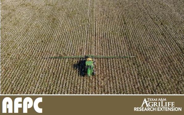 AFPC Study Cover shows green farm equipment in brown field with long rows