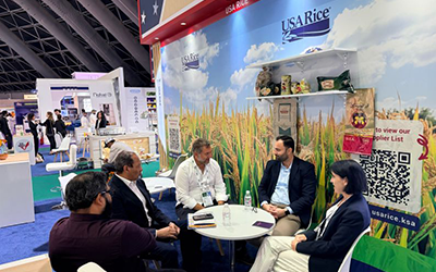 USA Rice at the Saudi Food Show