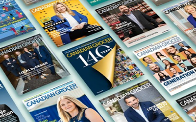 Canadian Grocer magazine covers