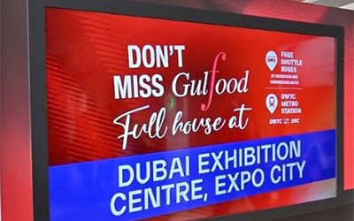 2026 Gulfood Show sign