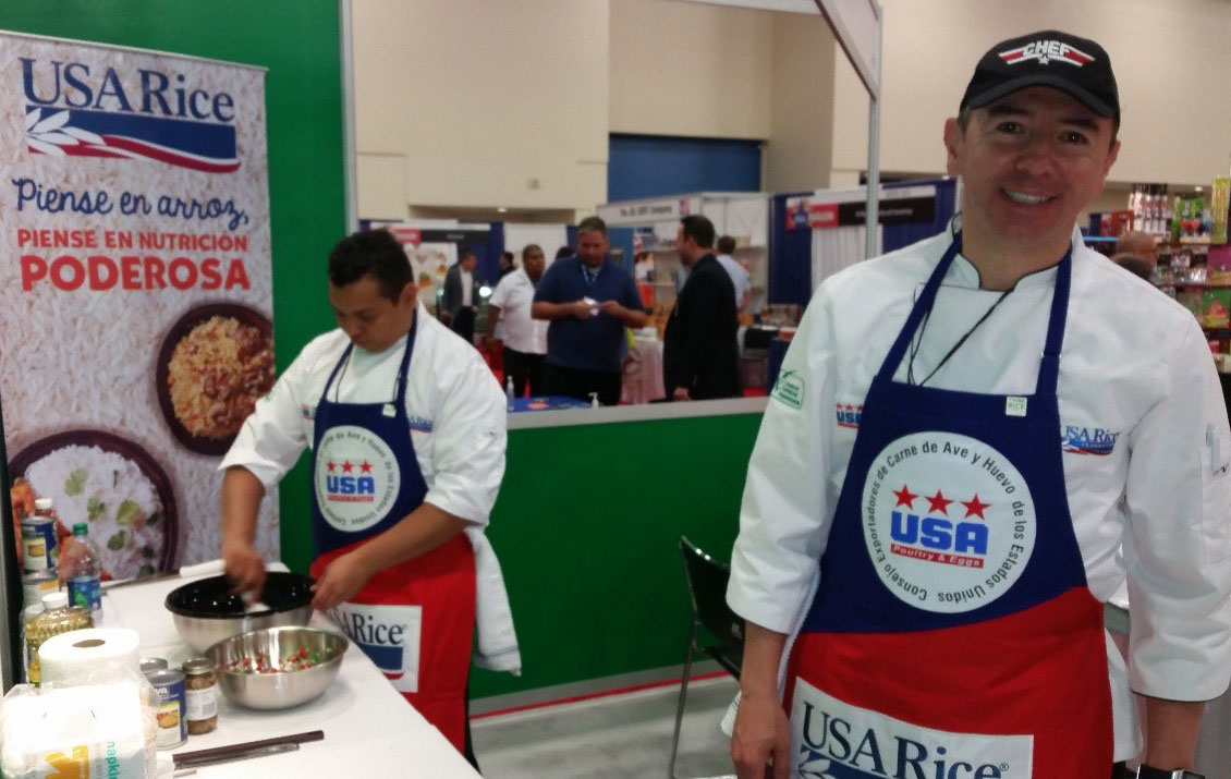 USA Rice Networks at Food & Beverage Trade Show USA Rice Federation