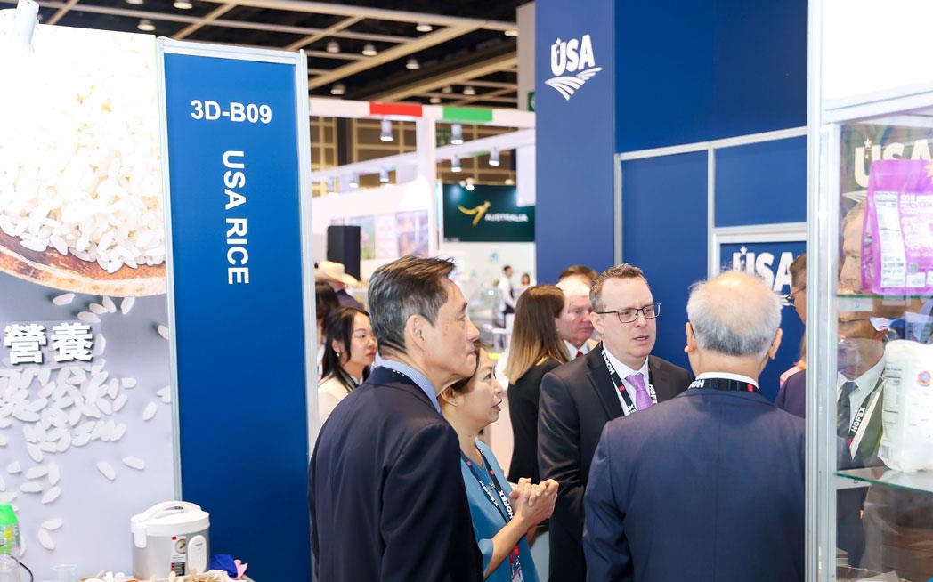 USAR-Booth-at-HOFEX-2025 is crowded with people and products
