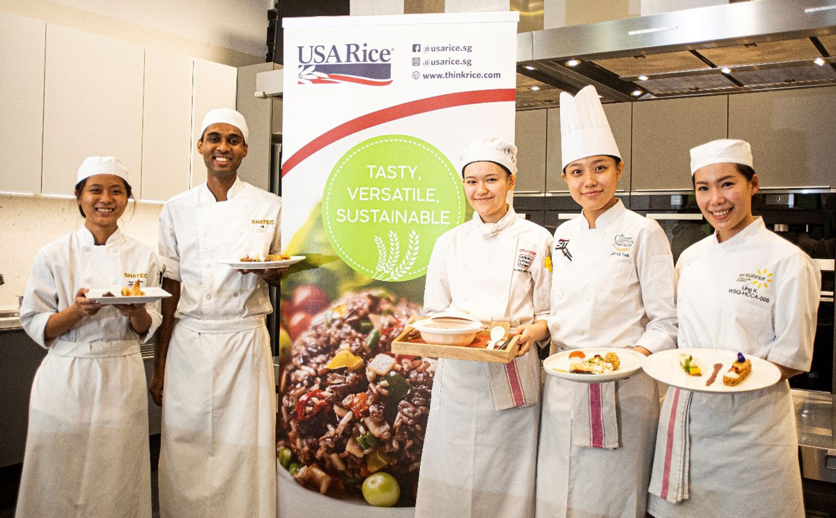 USA Rice Supports Chefs with Awards at Singapore World Gourmet Summit