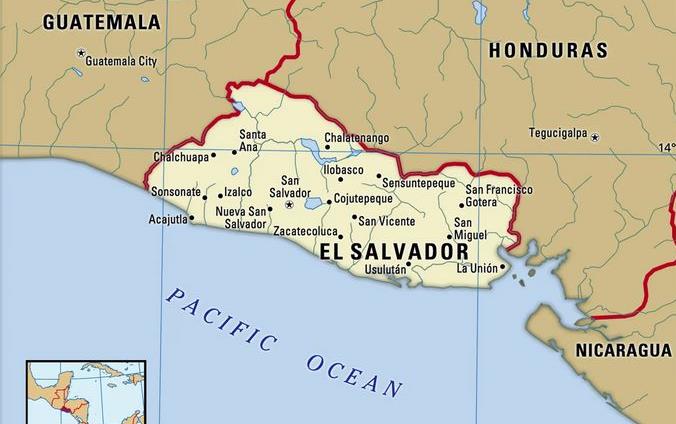 Map of El Salvador