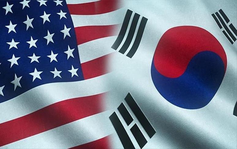 US & Korea flags