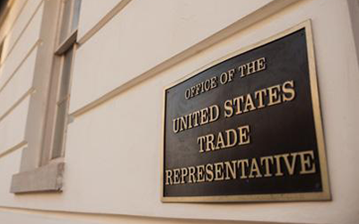 USTR building sign