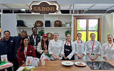 USA Rice Team at EF&S Food Show in Chile