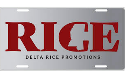 MS Rice License Plate