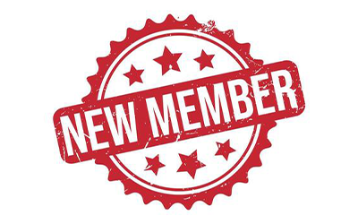New Member Rubber Stamp Seal