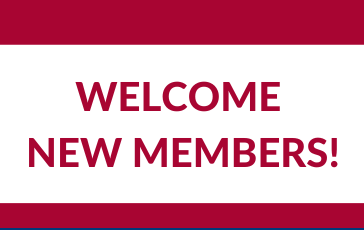Text: Welcome New Members!