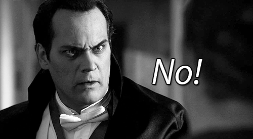 Dracula saying NO gif-171005