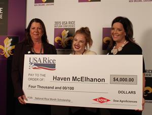 Grand prize winner Haven McElhanon