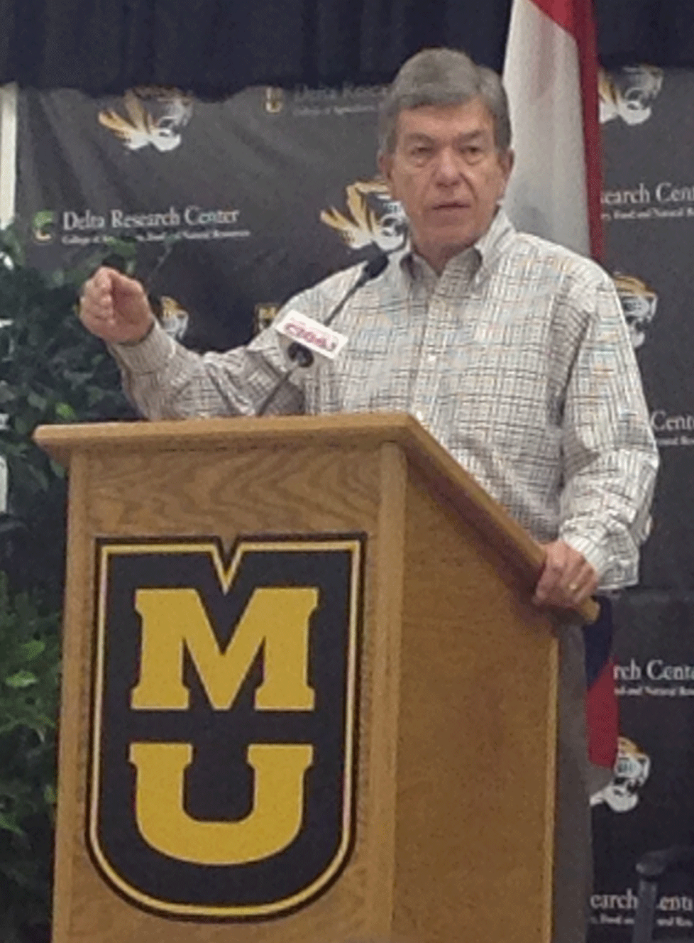 Senator Roy Blunt Speaking at Missouri Field Day