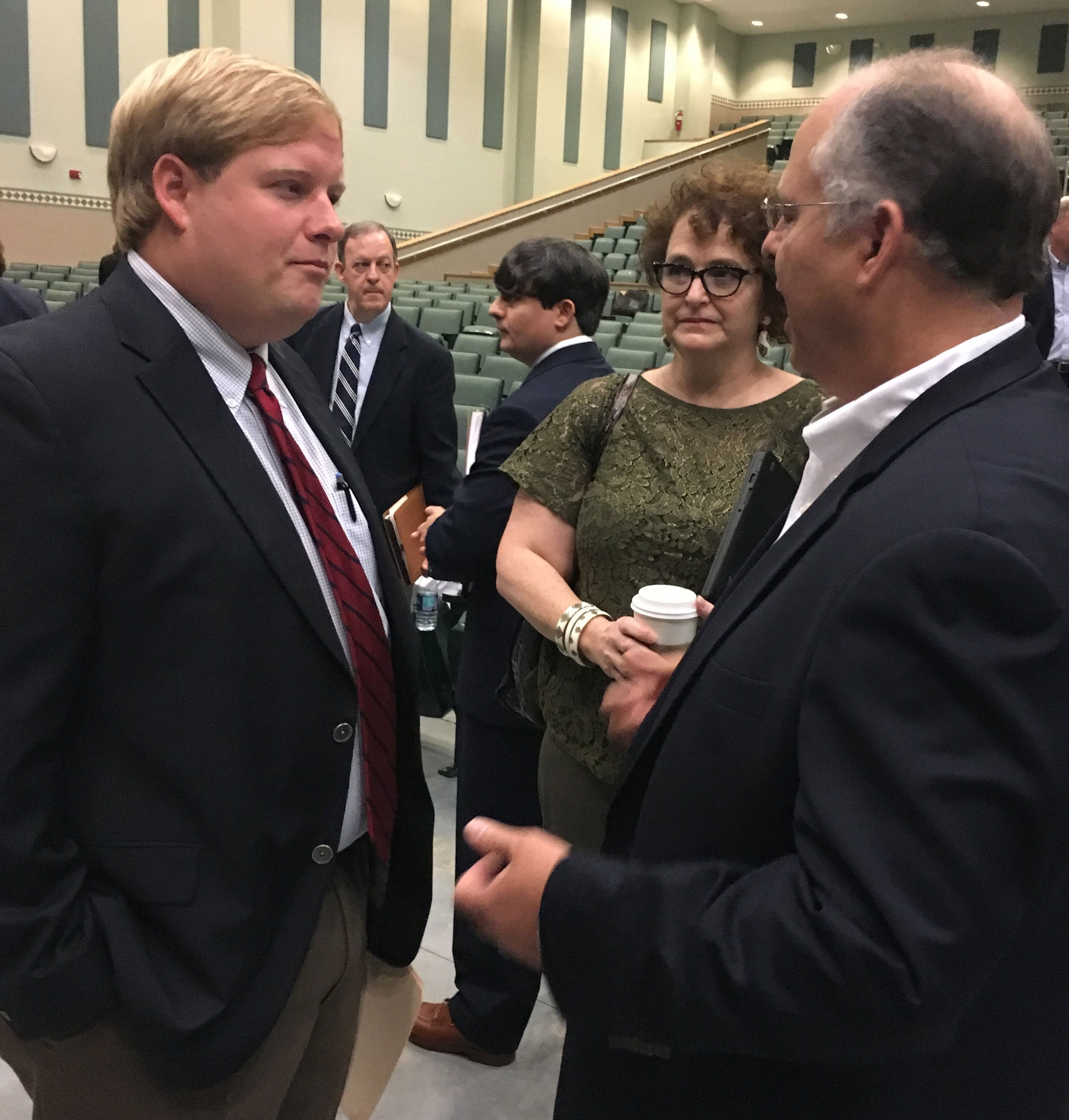 LA-Farm-Bill-Listening-Session 2017, Scott Franklin talking with legislators