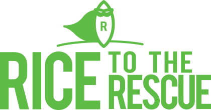 Rice to the Rescue Header Rice to the Rescue Logo