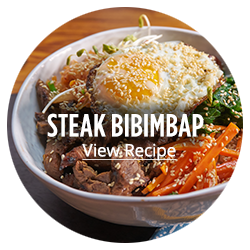 Steak Bibimbap Steak Bibimbap View Recipe Button